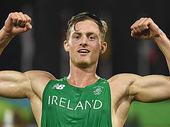 Double Olympian Lanigan O'Keef...